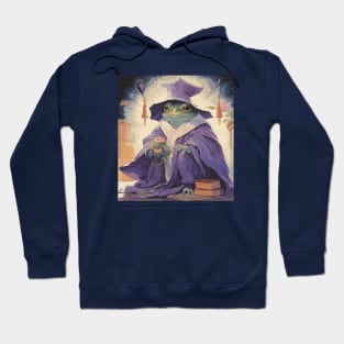 Whimsigoth Frog Magician Hoodie